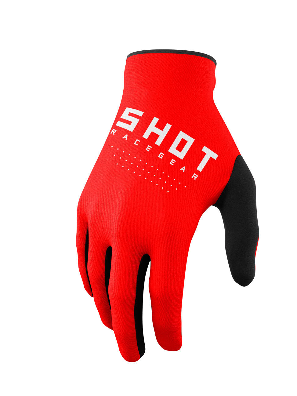 Shot Raw Red Gloves