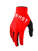 Shot Raw Red Gloves