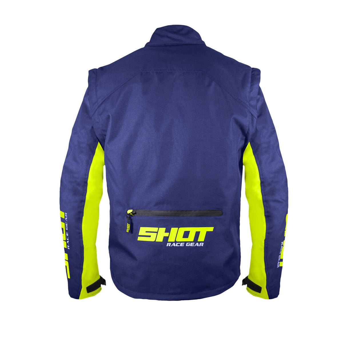 Shot Contact Assault Enduro Blue/Neon Yellow Jacket - EasyR