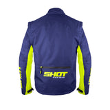 Shot Contact Assault Enduro Blue/Neon Yellow Jacket