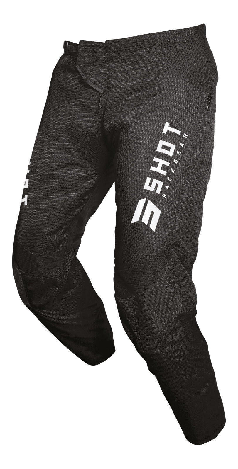 Shot Contact Zip Enduro Black Pants