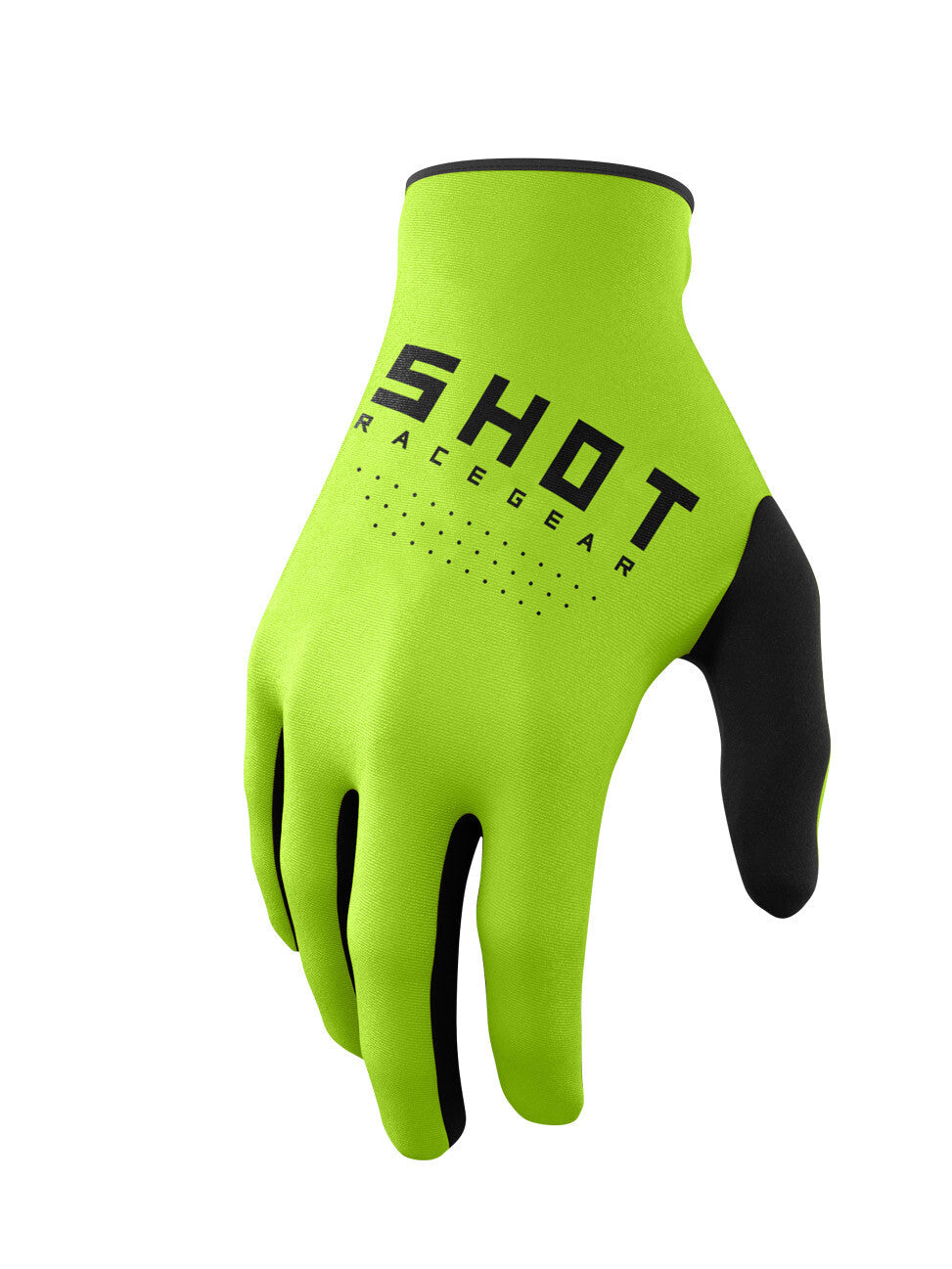 Shot Raw Green Kids Gloves - EasyR