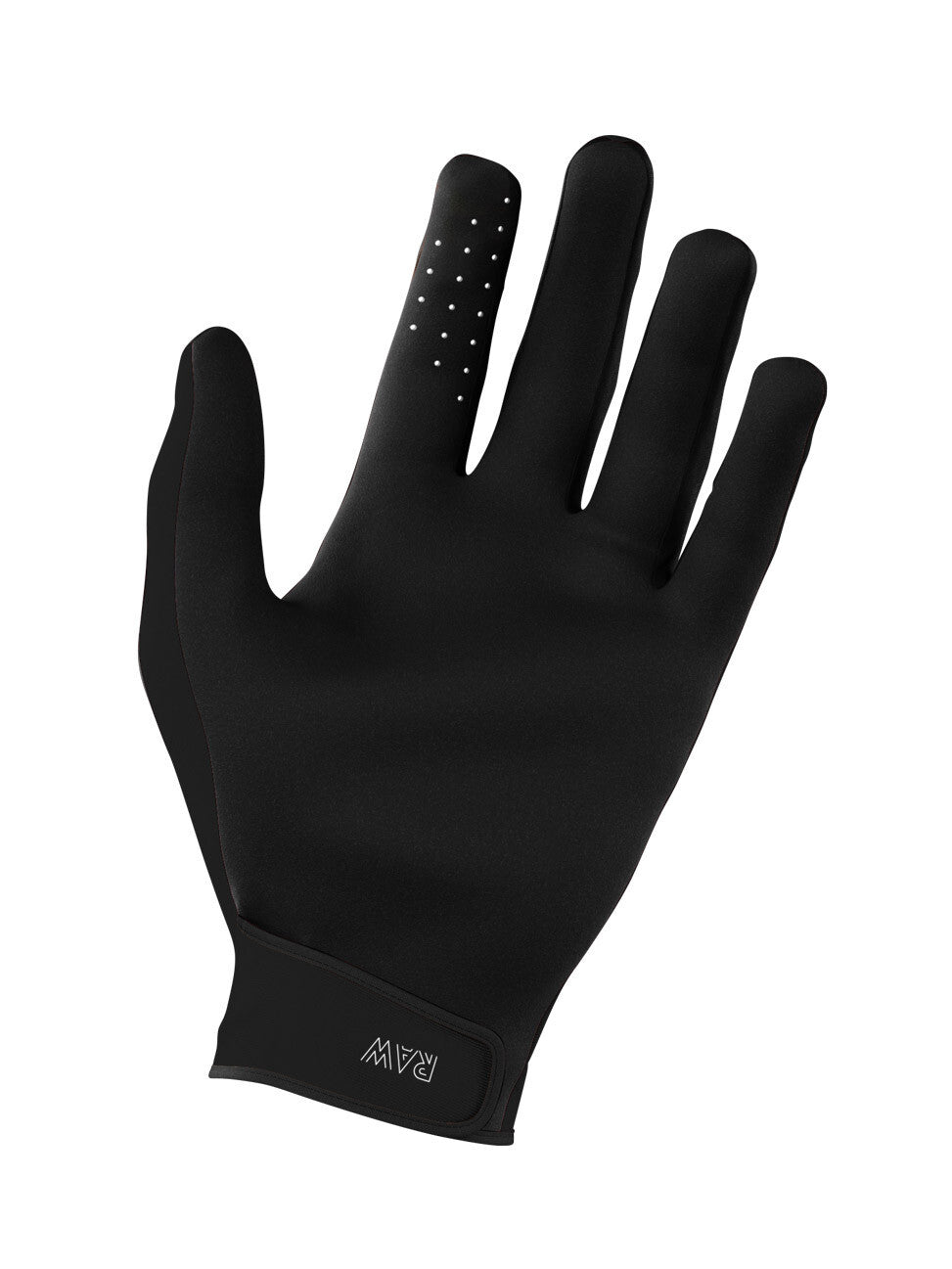 Shot Raw Black Kids Gloves