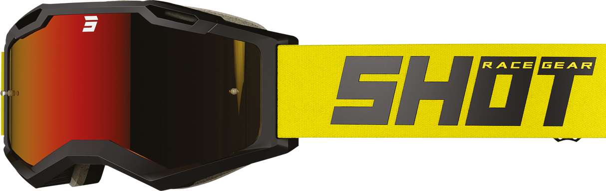 Shot Iris 2.0 Goggles Solid Matte Yellow