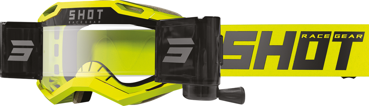 Shot Iris 2.0 Goggles Roll-Off Neon Yellow