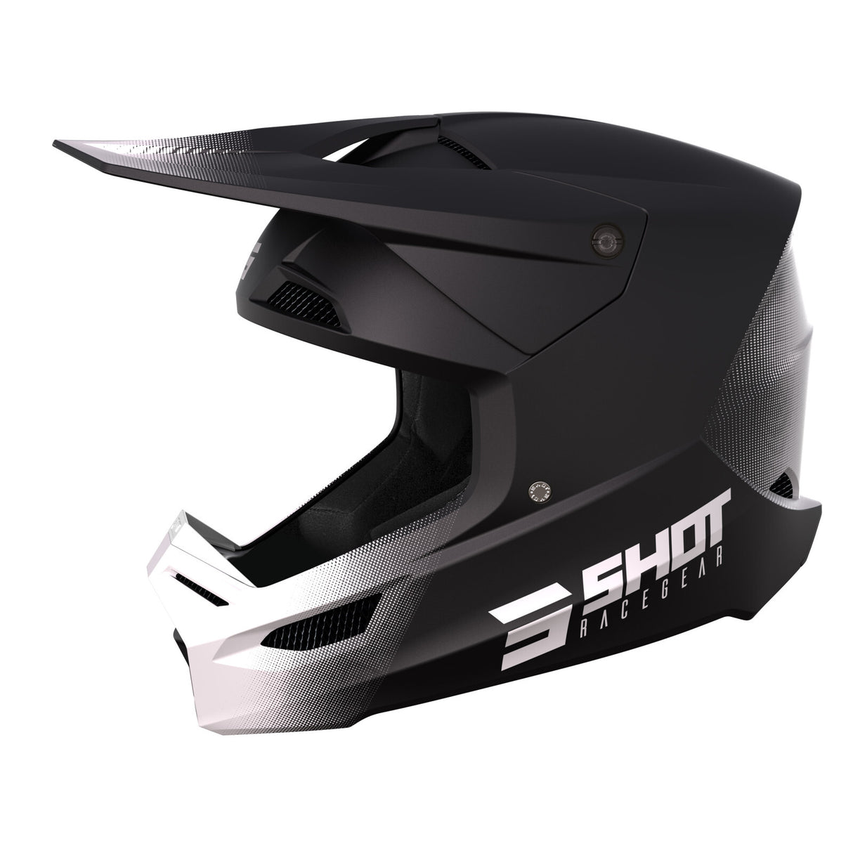 Shot Race Raw Matte Black MIPS Helmet