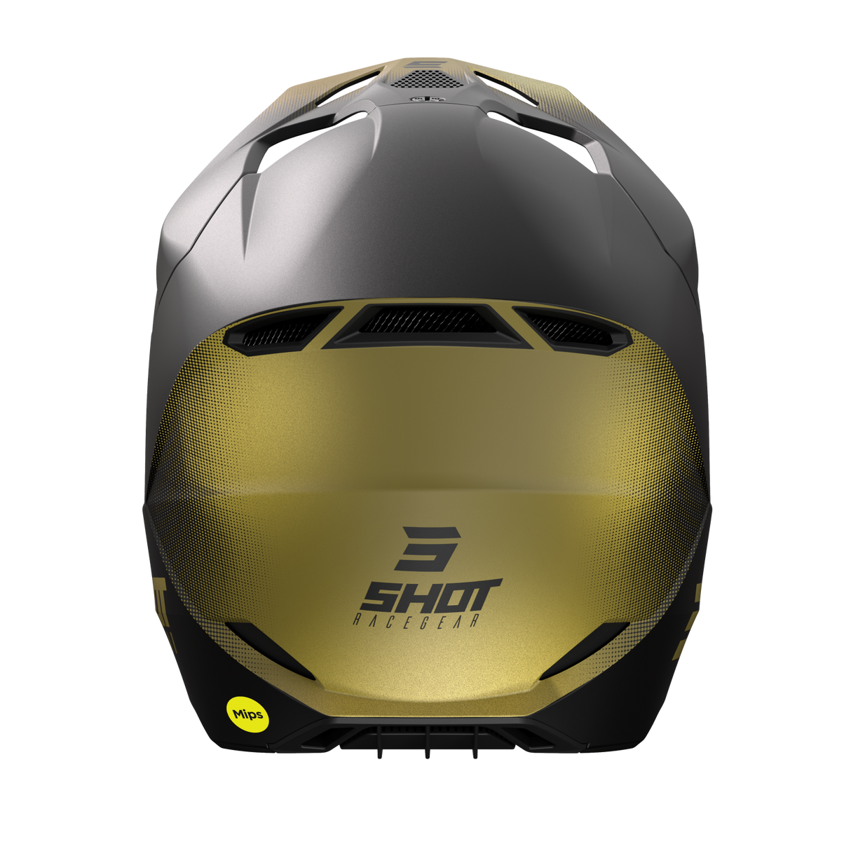 Shot Race Raw Matte Gold MIPS Helmet