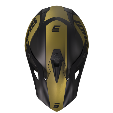 Shot Pulse Line Matte Gold Helmet - EasyR