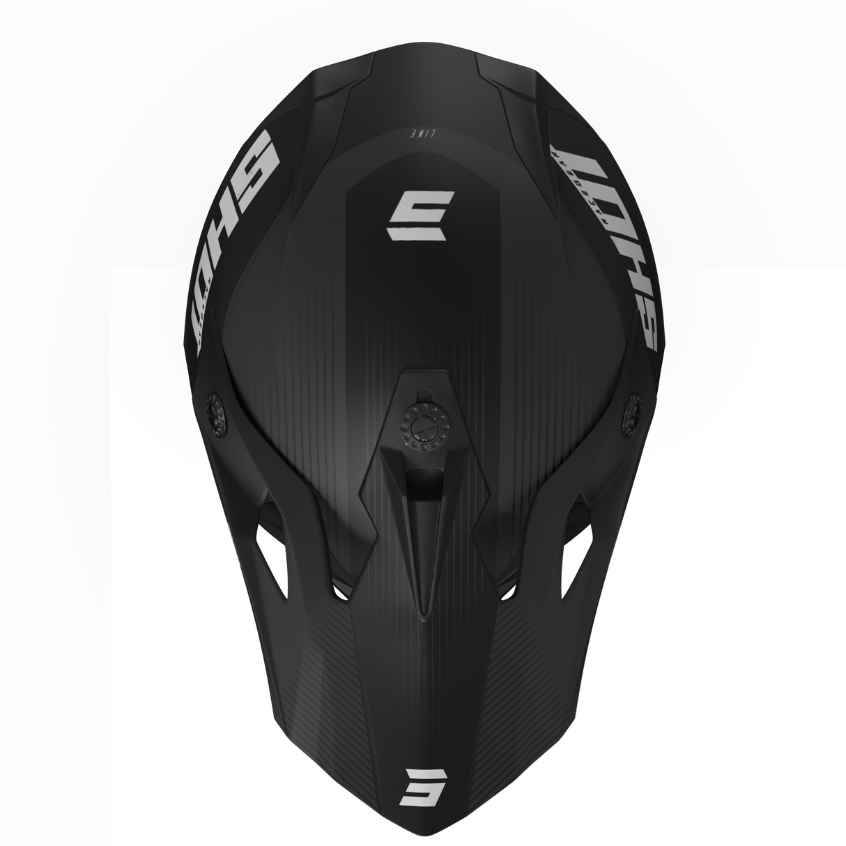 Shot Pulse Line Matte Black/Grey Helmet