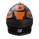 Shot Pulse Line Matte Orange Helmet