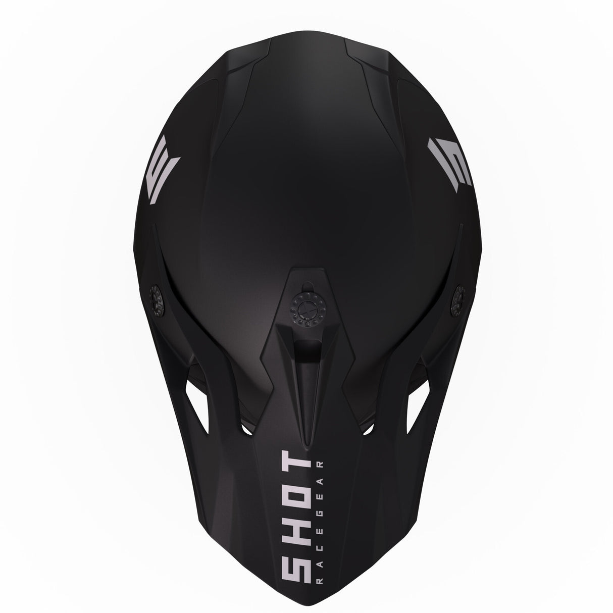 Shot Pulse Solid Matte Black Helmet - EasyR