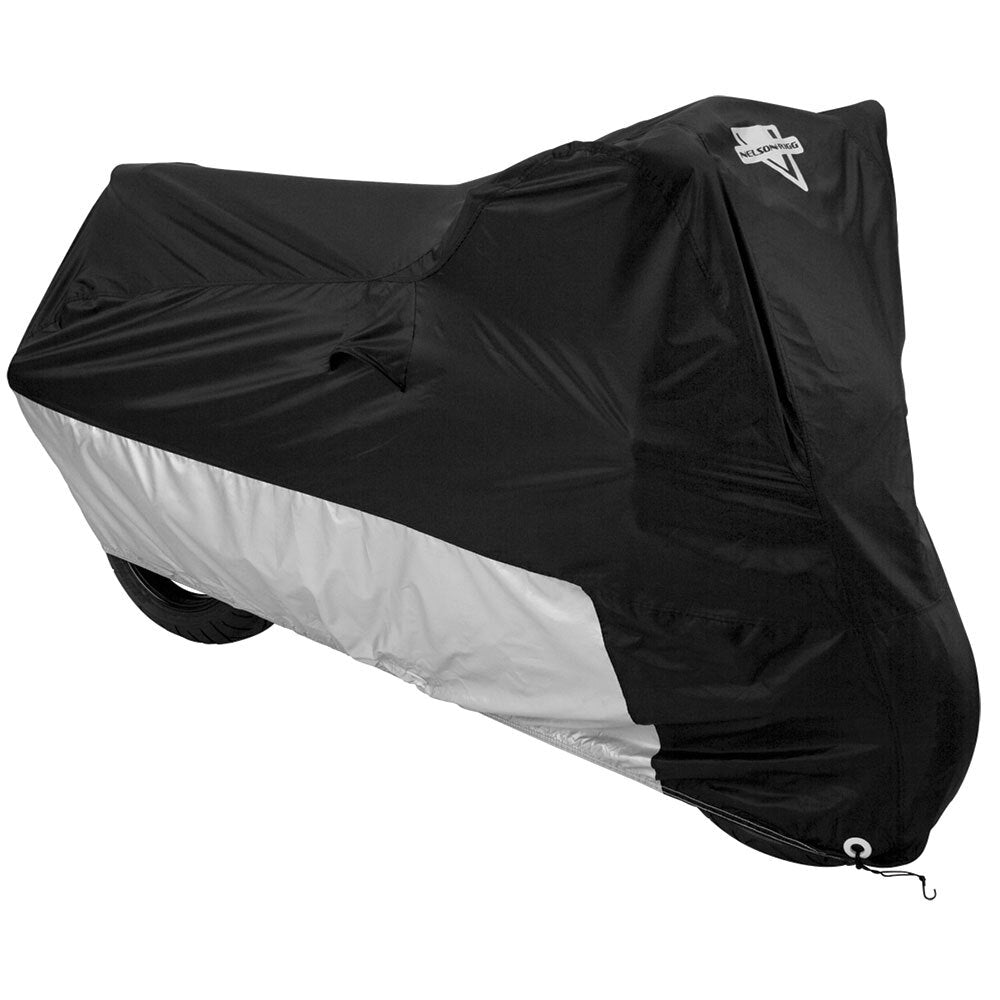 Nelson-Rigg MC-90405-2XL Defender Deluxe Cover 2XL Black/Silver