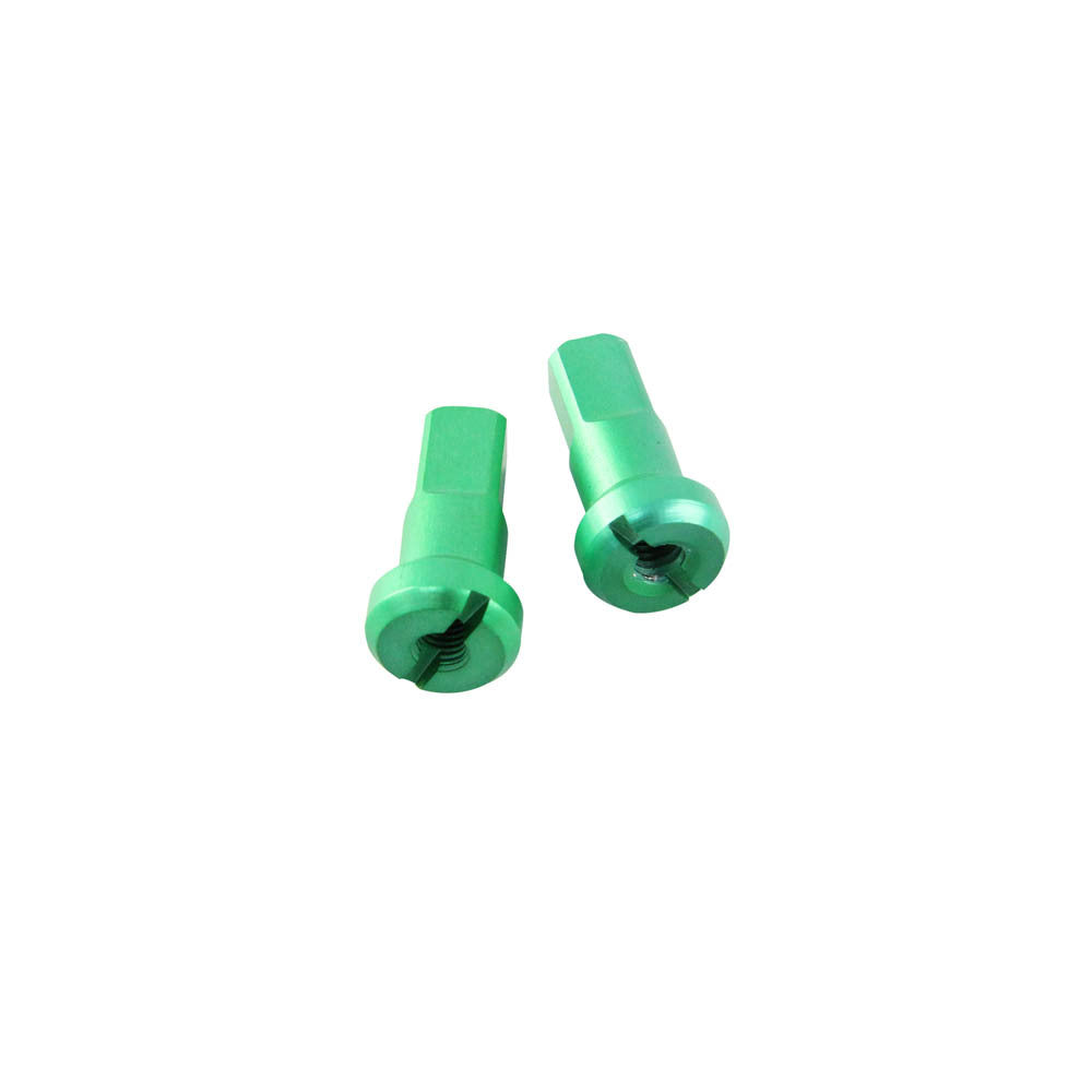 States MX 70-1208-30V Alloy Rear 8 Guage Nipples Green