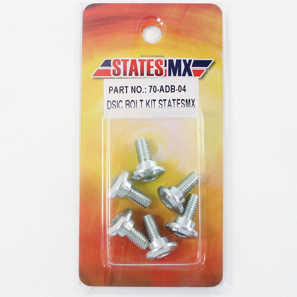 States MX 70-ADB-04 Disc Bolt Kit (Pack of 6)