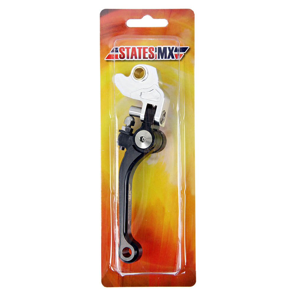 States MX 70-FFB-902K Fold & Flex Brake Lever Black for Yamaha/Suzuki/Kawasaki