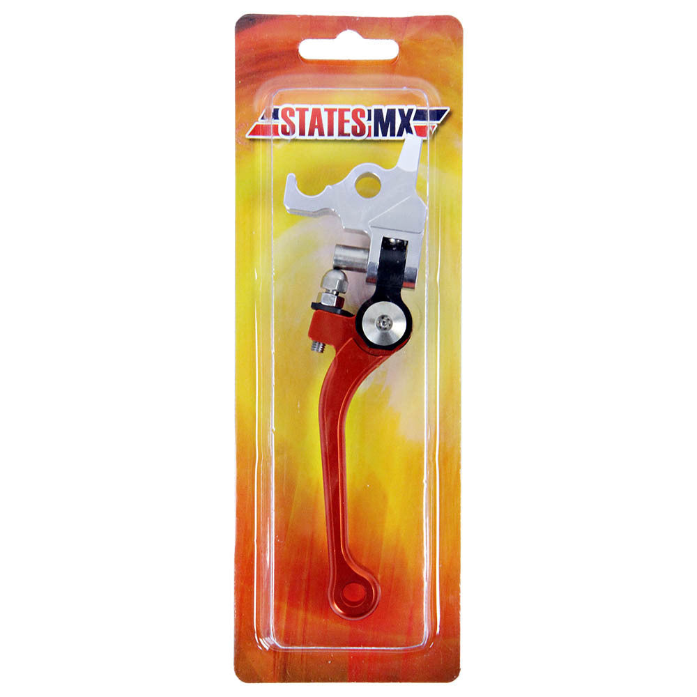 States MX 70-FFB-903E Fold & Flex Brake Lever Orange for KTM