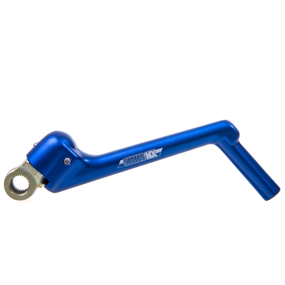 States MX 70-HKS-121B Forged Alloy Kickstart Lever Blue for Yamaha YZ125 07-18