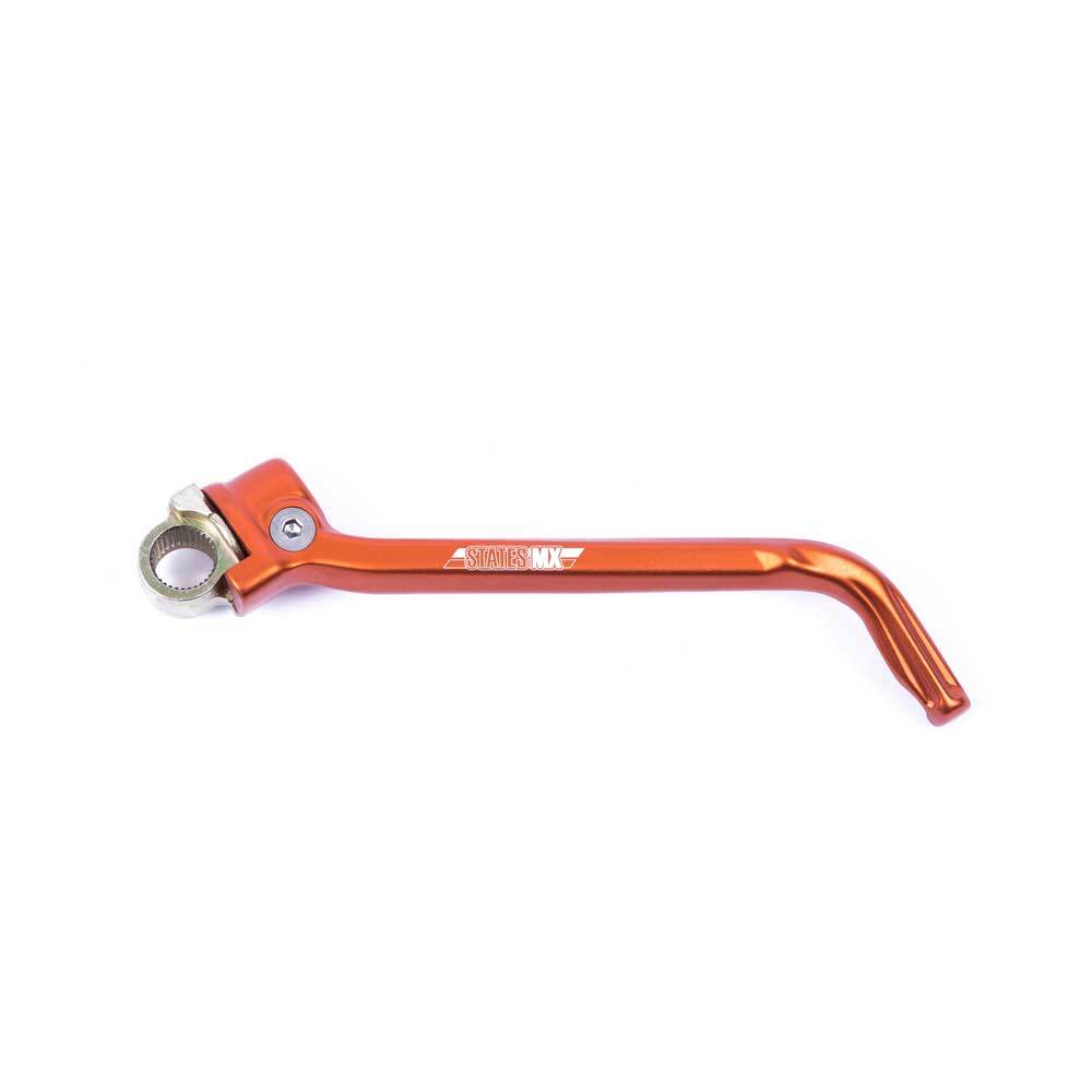 States MX 70-HKS-126E Forged Alloy Kickstart Lever Orange for KTM 125 SX 16-17/250 SX 2016