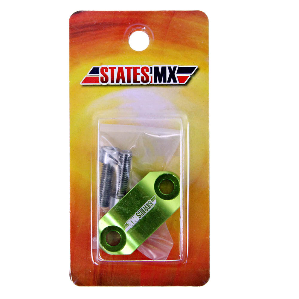 States MX 70-RC0-1V Alloy Front Brake Rotator Clamp Green