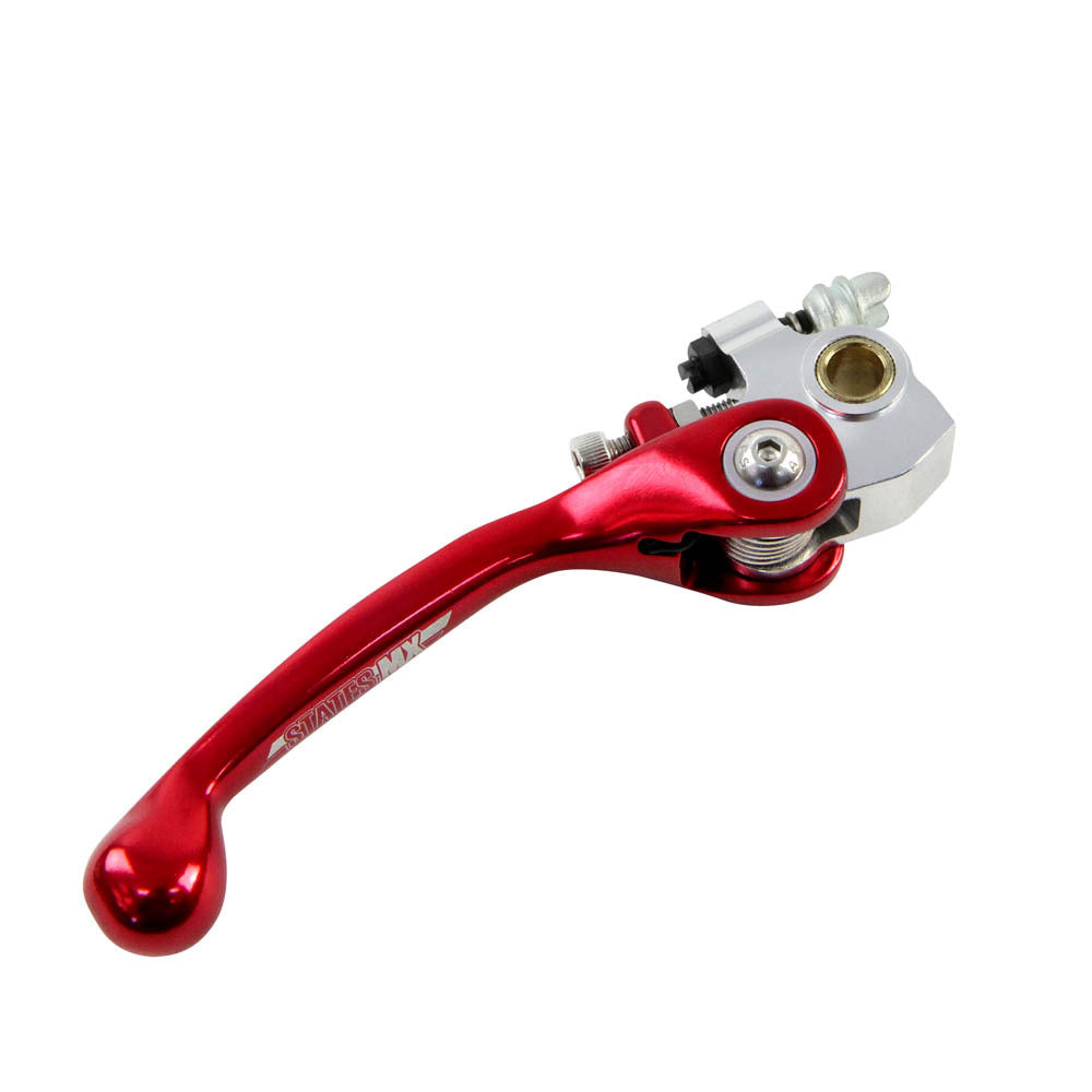 States MX 70-SFB-919R Standard Flex Front Brake Lever Red for Honda CRF250R/450R 09-18