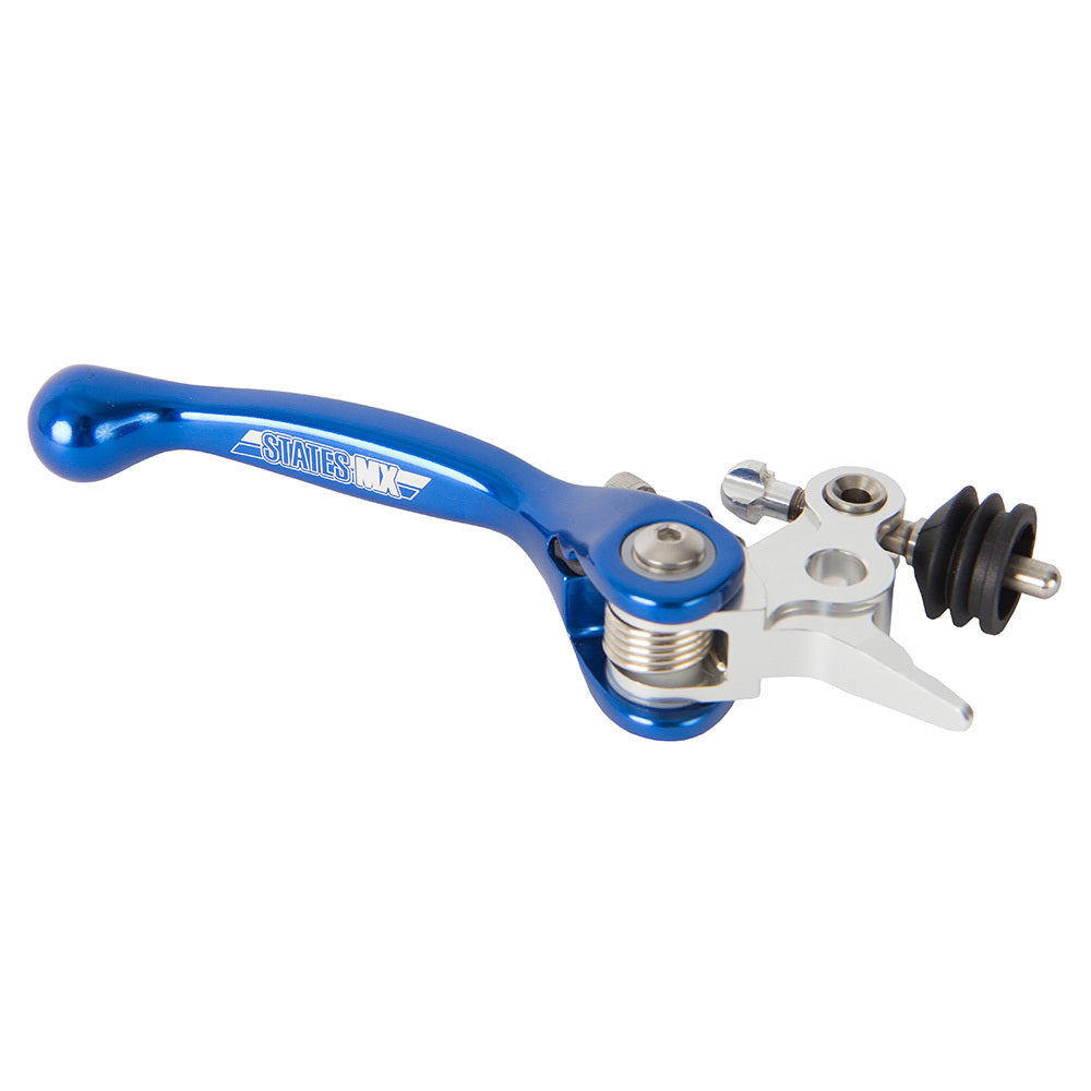 States MX 70-SFB-929B Standard Flex Front Brake Lever Blue for KTM 85 SX 14-17/Husqvarna TC85 14-17