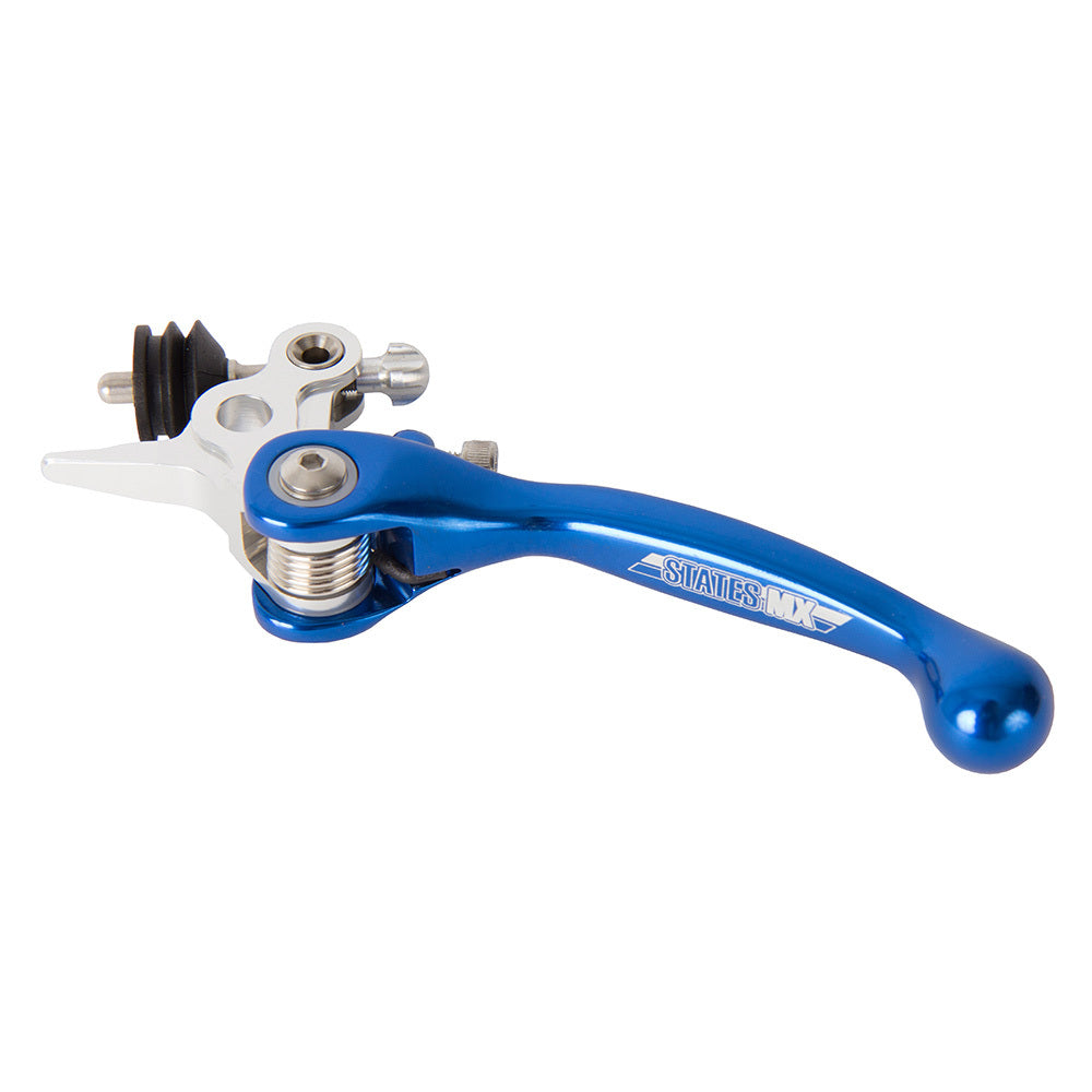 States MX 70-SFC-225B Standard Flex Clutch Lever Blue for KTM 85 SX 14-18/Husqvarna TC85 14-17