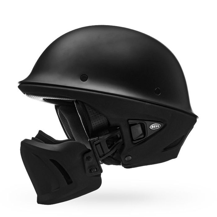 Bell Rogue Solid Matte Black Helmet [Size:LG] [INTERNAL]