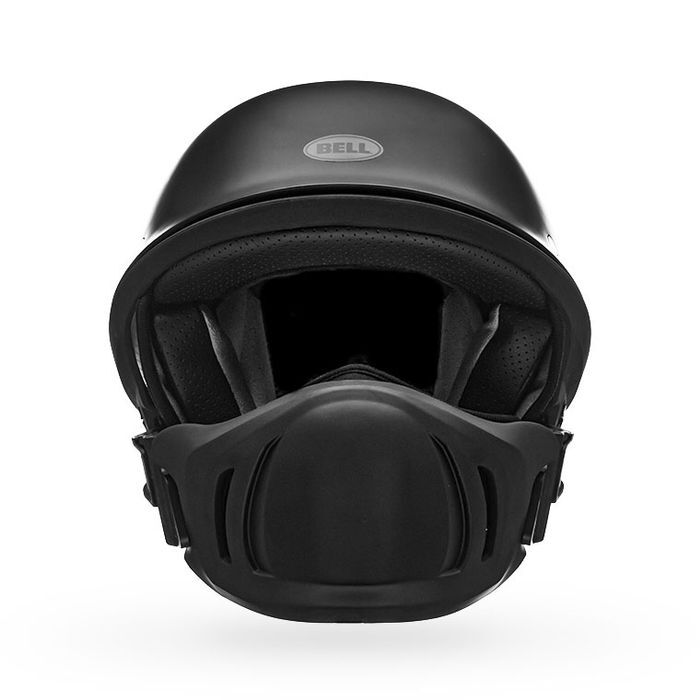 Bell Rogue Solid Matte Black Helmet [Size:LG] [INTERNAL]