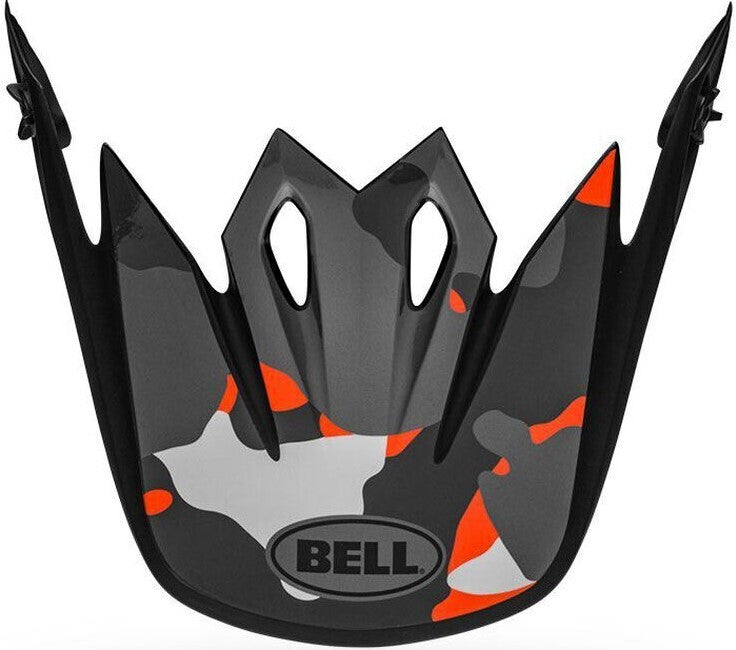 Bell Replacement Peak Presence Camo Fluro Orange for MX-9 Helmets