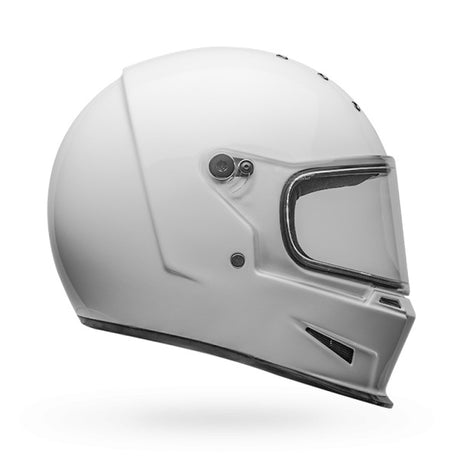 Bell Eliminator Solid Gloss White Helmet - EasyR