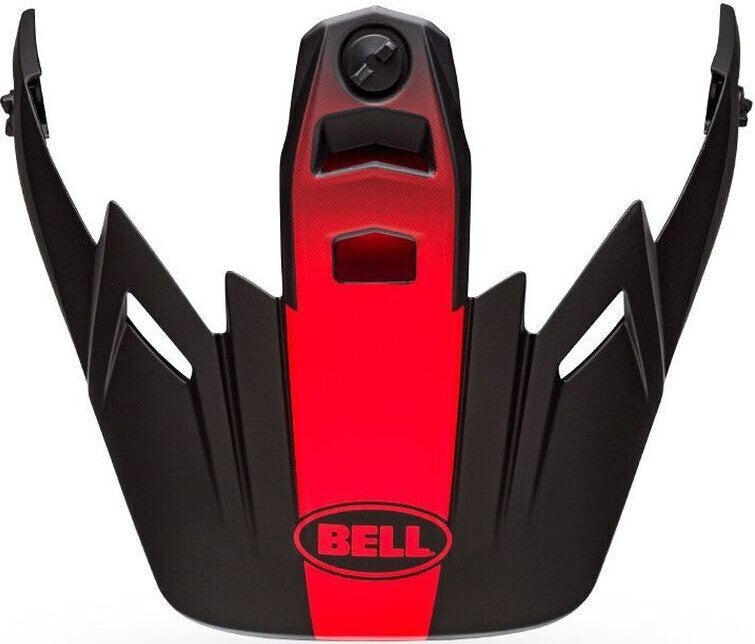 Bell Replacement Peak Switchback Black/White/Red for MX-9 Adventure Helmets