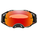 Oakley Airbrake MX Goggles w/Tuff Blocks Black Gunmetal Strap & Prizm MX Torch Iridium Lenses