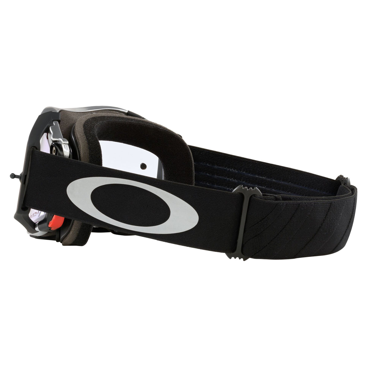 Oakley Airbrake MX Goggles w/Tuff Blocks Black Gunmetal Strap & Prizm MX Low Light Lenses