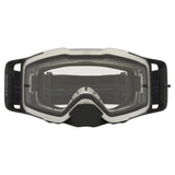 Oakley Front Line MX Goggles w/Tuff Blocks Black Gunmetal Strap & Clear Lenses