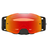 Oakley Front Line MX Goggles w/Tuff Blocks Black Gunmetal Strap & Prizm MX Torch Iridium Lenses