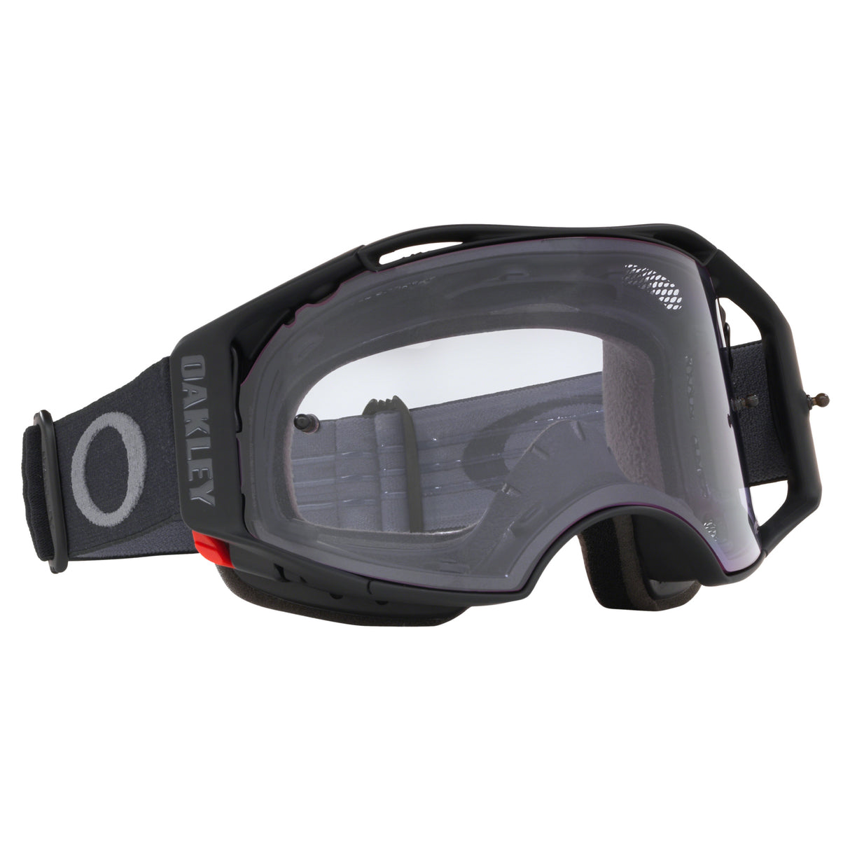 Oakley Airbrake MTB Goggles w/Black Gunmetal Strap & Prizm MX Low Light Lenses