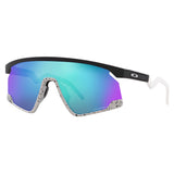 Oakley BXTR Sunglasses w/Matte Black Frame & Prizm Sapphire Lenses