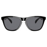 Oakley Frogskins Sunglasses w/Polished Black Frame & Grey Lenses