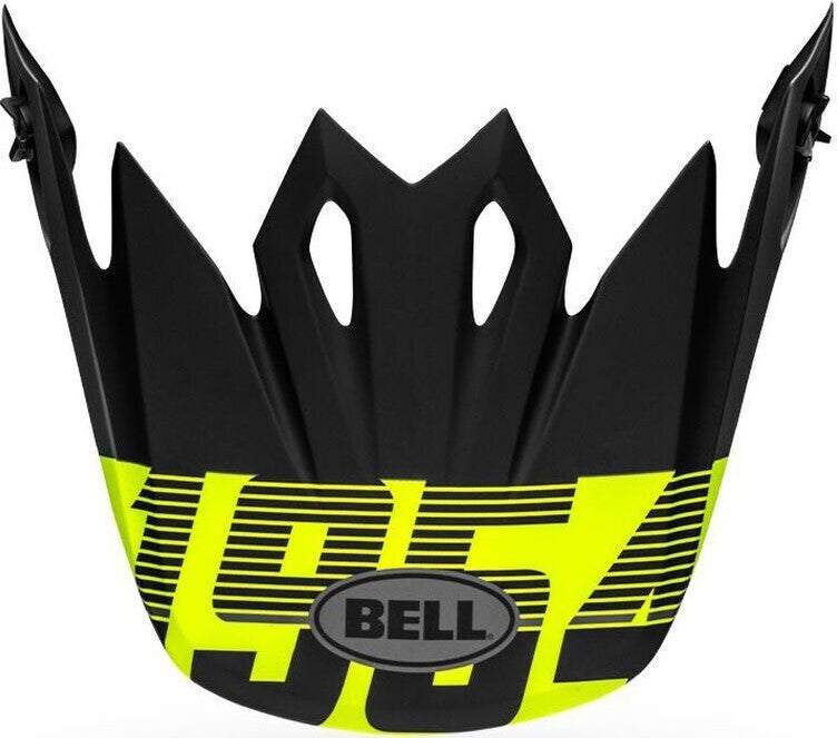 Bell Replacement Peak Strike Matte Grey/Black/Hi-Viz for MX-9 Helmets