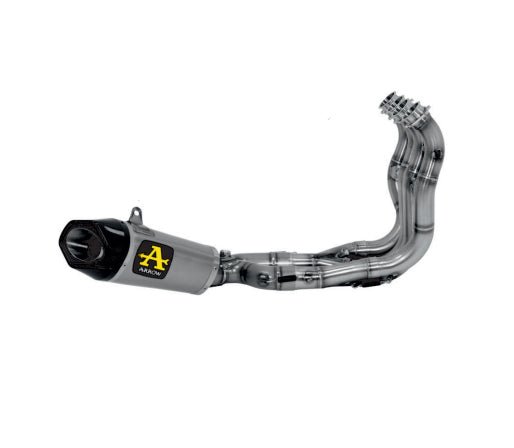 Arrow 71145CKZ Competition Evo Titanium Exhaust System w/Works Titanium Muffler for BMW S 1000 R 14-16