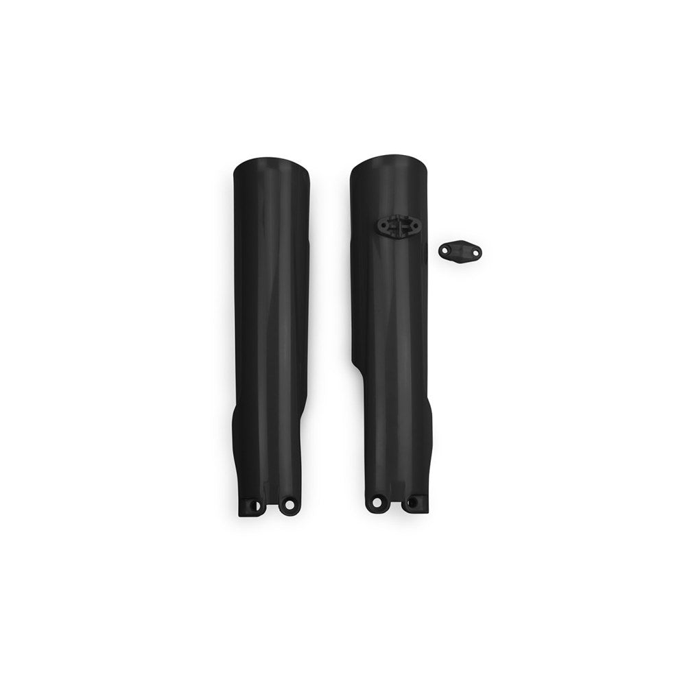 UFO Fork Slider Protectors Black for Gas Gas MC 125/250/EC 250/300/MC-F 250/350/450/EX 250/300/EX-F 250/350/450/EC-F 250/350/450/500 24-Up/EC 125/MC 150/MC 300 2025