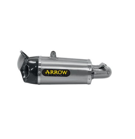 Arrow 71839PK Works Titanium Slip-On Muffler w/Carbon End Cap for Ducati 1299 Panigale 15-16