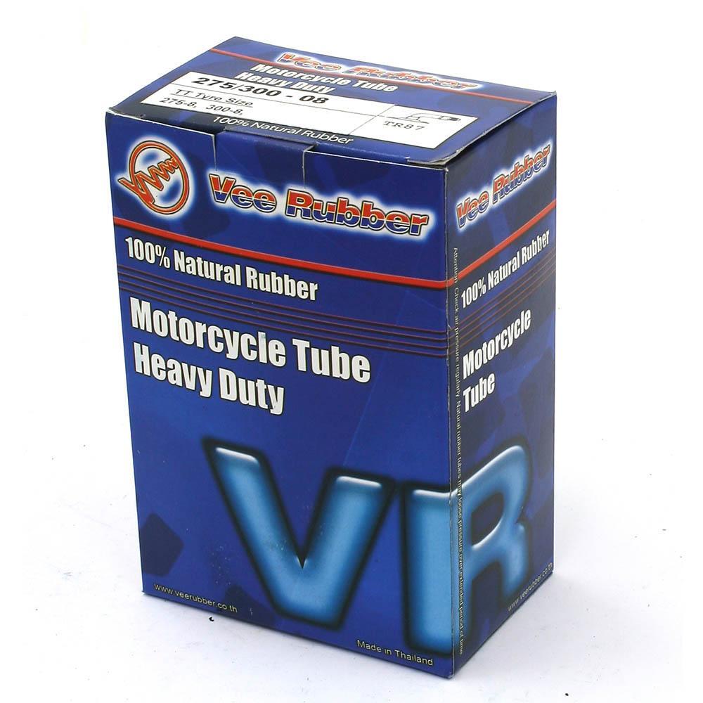 Vee Rubber Heavy Duty Tube 275/300-08 Right 90 Degree Angle TR87 Valve