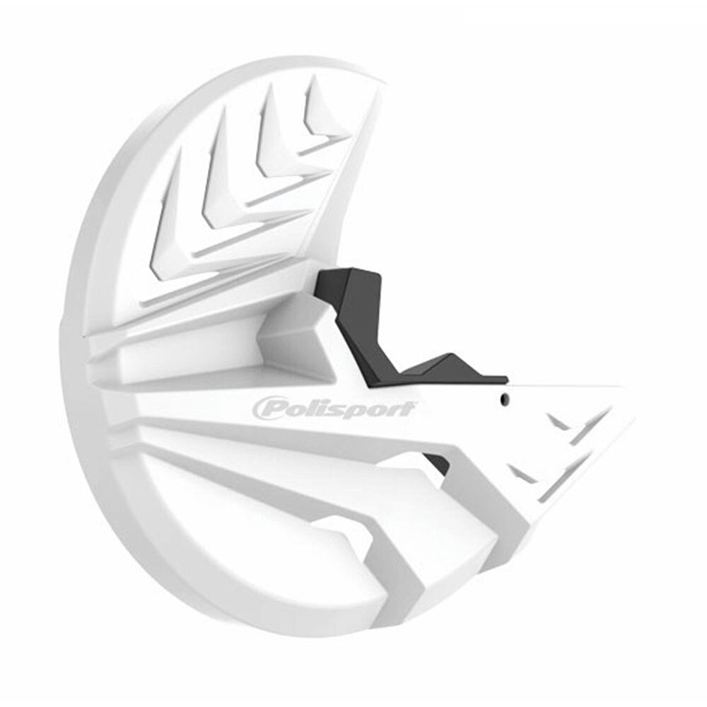 Polisport 75-815-51W Disc & Bottom Fork Guard Protectors White for Honda CRF250/450R 10-14