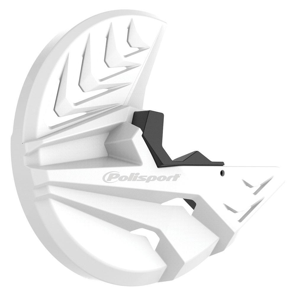 Polisport 75-815-75W Disc & Bottom Fork Protector White for Kawasaki KX250F 21-24/KX450F 19-23