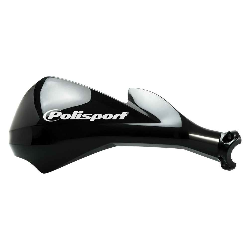 Polisport 75-830-40K Sharp Hand Portectors Black & 12mm Fitting Kit
