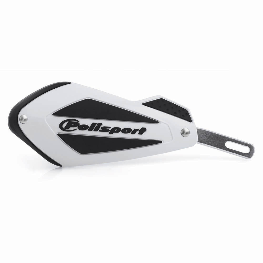 Polisport 75-830-55W Replacement Handguard Plastic White for Shield Handguards