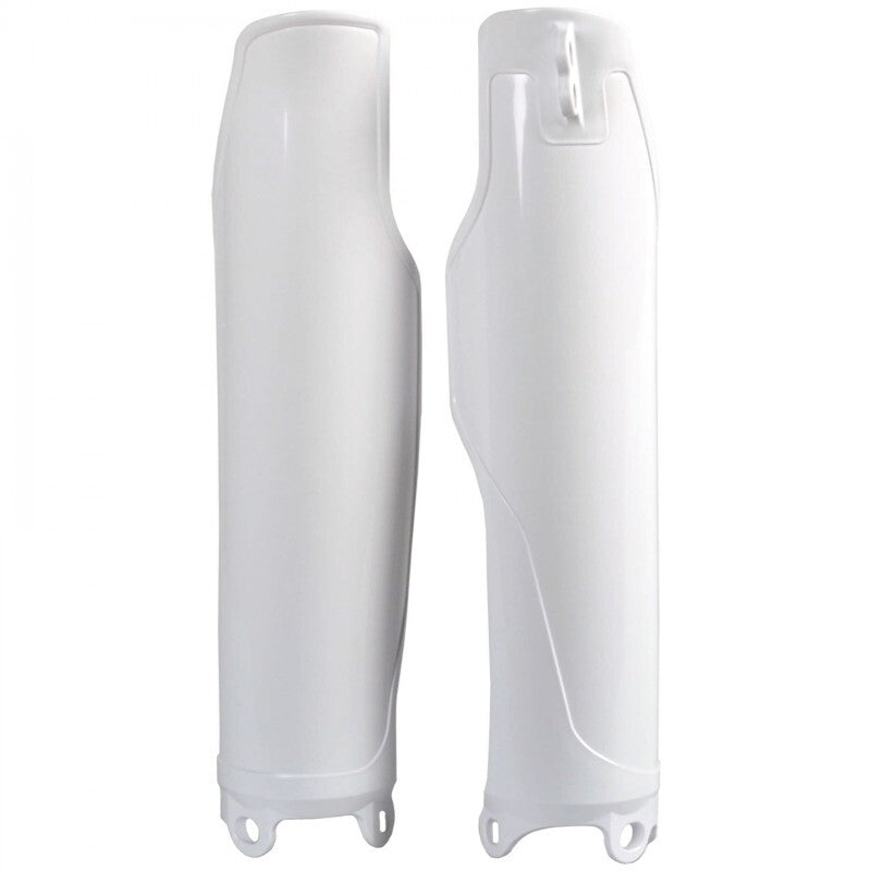 Polisport 75-835-18W Fork Guard Protectors White for Kawasaki KX250F/KX450F 09-24