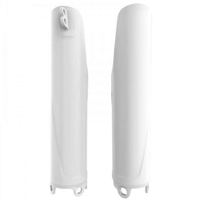 Polisport 75-835-19W Fork Guard Protectors White for Honda CRF250R 18-24/CRF250RX 19-24/CRF450R/CRF450RX 17-24