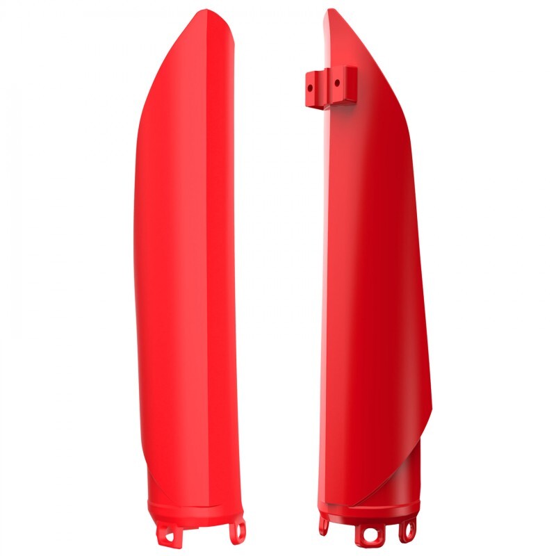 Polisport 75-839-87R Fork Guard Protectors Red for Beta RR 2T/4T 12-18/X-TRAINER 15-24